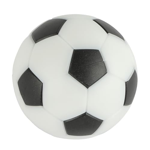 Pack of 9 Foosball Balls Mini Soccer Balls - Small Soccer Ball Replacements for Foosball Table Fun Home Recreation - color: Black/White- 9PCS