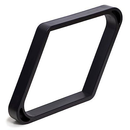 OKKO Billiard Pool Table Heavy-Duty Deluxe Plastic 9 Ball Diamond Rack for 2 1/4" Pool Balls
