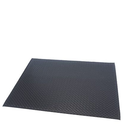 Creative Arcades Vinyl PVC Floor Protection Mat, Perfect for Standing Long Durations, Placing Arcade Machine or Heavy Items on Floor, Floor Protection, Durable Material, 36" x 48", Black