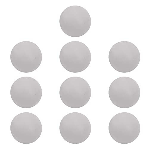 Drfeify EVA Foam Balls, 10pcs 65mm Soft Practice Balls with High Hit and Abrasion Resistance for Indoor Outdoor Training, Kids and Pets Play - color: Grey