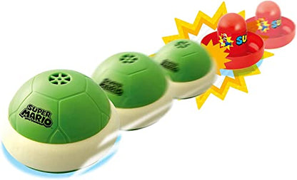 EPOCH Games Super Mario Hover Shell Strike - Tabletop or Floor Multiplayer Sports Game for Ages 4+