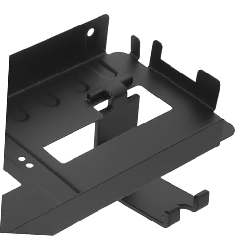 DOITOOL Wall Mount Stand for Game Console and Accessories Iron and Abs Material Controller Holder and Headphone Hanger Easy Installation Vertical Bracket for Organized