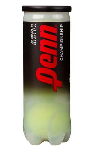 Penn Championship High Altitude, Extra Duty Tennis Balls, Pressurized, USTA & ITF Approved, 3-Ball Can, 1 Can