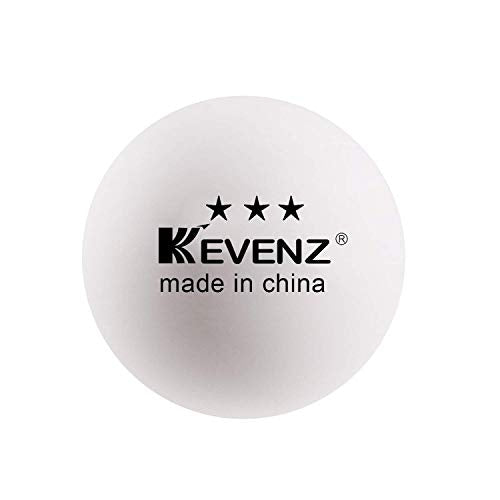 KEVENZ 72-Pack 3-Star 40+ Table Tennis Ball, Buy 60 Pcs Orange Training Ping Pong Balls, Get 12 Pcs Orang Match Balls - color: White, 12-Pack Premium version