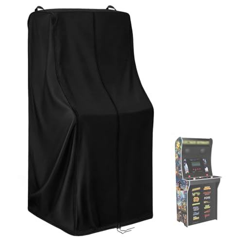 Arcade Machine Cover, Heavy-Duty Waterproof Protection for Pinball & Arcade Cabinets, Fits Most Standard Home Game Machines - size: 31"L x 22"W x 66"H
