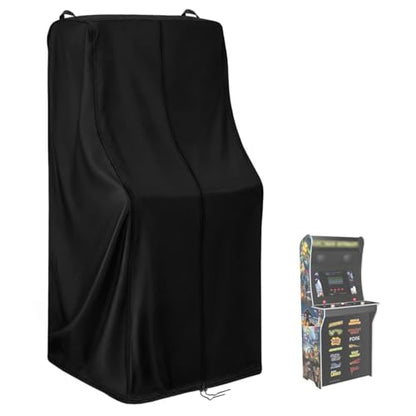 Arcade Machine Cover, Heavy-Duty Waterproof Protection for Pinball & Arcade Cabinets, Fits Most Standard Home Game Machines - size: 31"L x 22"W x 66"H