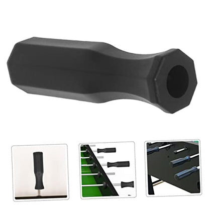 8pcs Convenient Foosball Handles Replacement for Table Football Game Ergonomic Grip Design for Easy for Standard Foosball Tables
