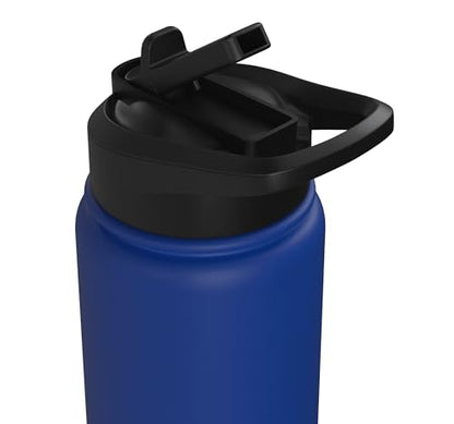 Disc Golf Frisbee Midrange Heartbeat Set Gift Putter Stainless Steel Insulated Water Bottle - color: Royal Blue