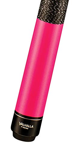 Viking Valhalla 100 Series with Irish Linen Wrap 2 Piece 58” Pool Cue Stick - color: Pink, size: 18oz