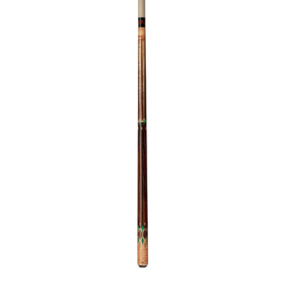 Pure X 58" 2-Piece North American Hard Maple Billiard Pool Cue Stick, Walnut - size: 19 Ounce