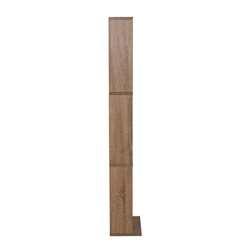 Atlantic Herrin Adjustable Media Cabinet 261 Weathered Oak PN74736269 - color: Weathered Oak