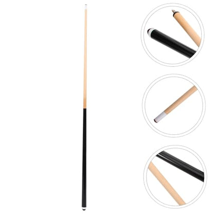 balacoo Wooden Pool Cue for Lightweight Billiard Stick Portable Design for Practice for Beginners Tight Spaces Smooth Grip and Compact Storage