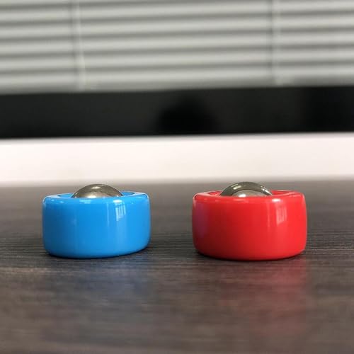 kowaku 8X Mini Shuffleboard Pucks Set Tabletop Game Pucks Portable Curling Accessories Equipment 0.75 inch Shuffleboard Rollers Set