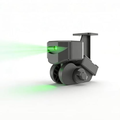 FunVision Green Laser Dart Throw Line - 360° Oche Toe Dart Line Marker with Rechargeable Lithium Battery & USB Power Line
