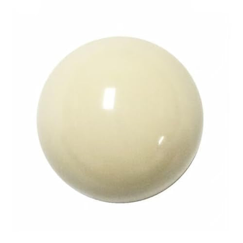 Replacement Billiards Ball, 2-1/4" Regulation Size, Object Balls with Cue Ball & Billiard #8 Ball, Standard Billiards Ball Accessories - color: Cue Ball