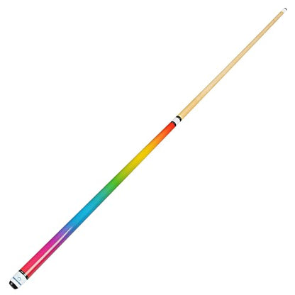 HomeSeason Pool Cues 58 inch Pool Cue Stick with 12.7mm Fiber Leather tip for Beginner, Commercial and Home Entertainment - color: 1-Pack(B)