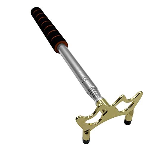 Retractable Billiards Cue Stick Bridge, Pool Bridge with Removable Bridge Head