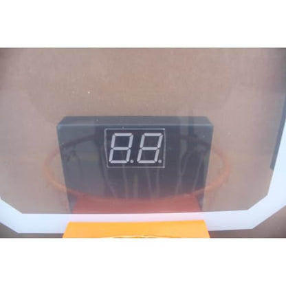 Smart Scoring Mini Hoop with Electronic Scoreboard - Black+Red