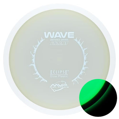 MVP Disc Sports Eclipse Glow 2.0 Wave Disc Golf Distance Driver