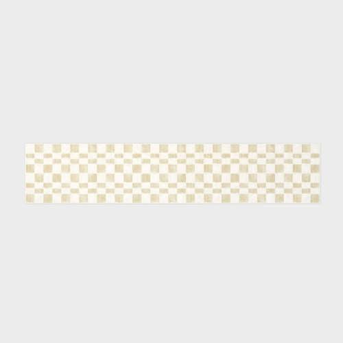 EVERGRACE Checkered Plaid Area Rug 2x10, Soft Fuzzy Faux Wool Rugs Washable Anti Slip Rugs Long Runner Rug Carpet for Entryway Bedroom Living Room Hallway Kitchen Dining Room and Laundry Room, Beige - color: Beige, size: 2' x 10' (Runner)