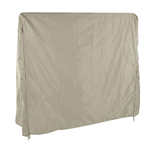 Pong Table Cover, Waterproof Pong Table Cover, 190 Silver Plated Polyester Taffeta, Waterproof Patio Table Cover, Beige