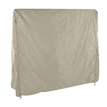 Pong Table Cover, Waterproof Pong Table Cover, 190 Silver Plated Polyester Taffeta, Waterproof Patio Table Cover, Beige