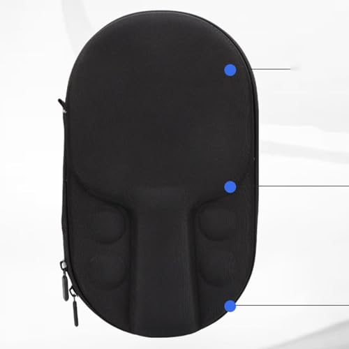 kowaku Table Tennis Racket Case Table Tennis Protector Portable Carrying Case Ping Pong Paddle Bag for Gym Indoor Travel