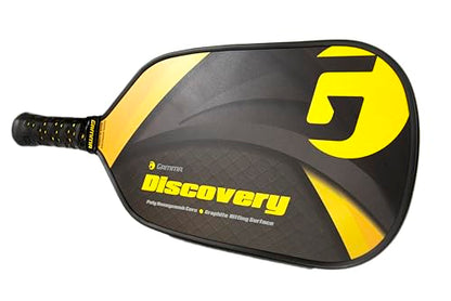 Gamma Pickleball Paddles, Venture Series, USAPA Approved, Graphite Composite Surface, Honeycomb Grip, Conqueror, Discovery, Odyssey, Unbeatable Control, High Performance - style: Discovery