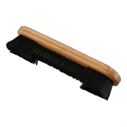 Pool Table Brush Set, Wood Bristle Cleaning Tool with Cloth, Sweeps Dust and Chalk for Billiard Table Maintenance