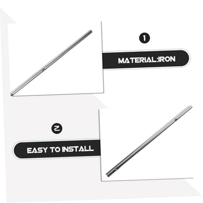 4pcs Foosball Table Handles Soccer Rod Metal Foosball Rods for Football Table Replacement Parts