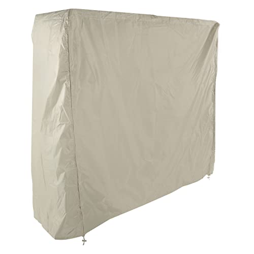 Generic PingPong Table Cover, Water Proof Table Tennis Cover, 190 Silver Coated Polyester Taffeta Dust Proof Sheet with Zipper, 155x75x144cm