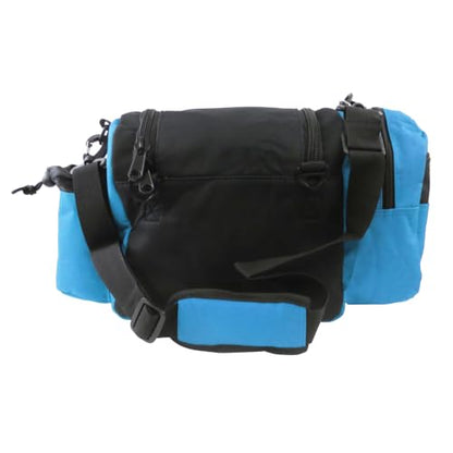 Fade Crunch Disc Golf Bag – Durable, Compact, and Perfect for All Skill Levels, from Beginners to Night Round Players – Shoulder Strap Bag (Sky Blue)
