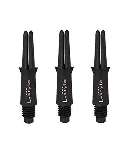 L-style L-Shaft Carbon Dart Shafts - Locked - Set of 3 - size: Extra Short (130)