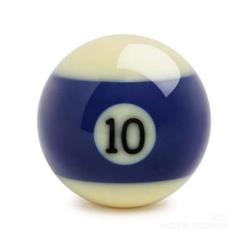 Replacement Billiards Ball, 2-1/4" Regulation Size, Object Balls with Cue Ball & Billiard #8 Ball, Standard Billiards Ball Accessories - color: 10