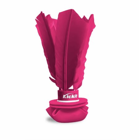 Kickit | The Original Birdie Soccer Trainer | Play Outdoors, Indoors or Backyard, Beach or Tailgate, All Ages Fun & Travel Friendly - color: Pink