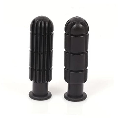BESPORTBLE Foosball Table Handles 16-Piece Plastic Replacement Grip Set for Soccer Table Accessories Sturdy Black Football Machine Handles for Sports Enthusiasts for Game Rooms