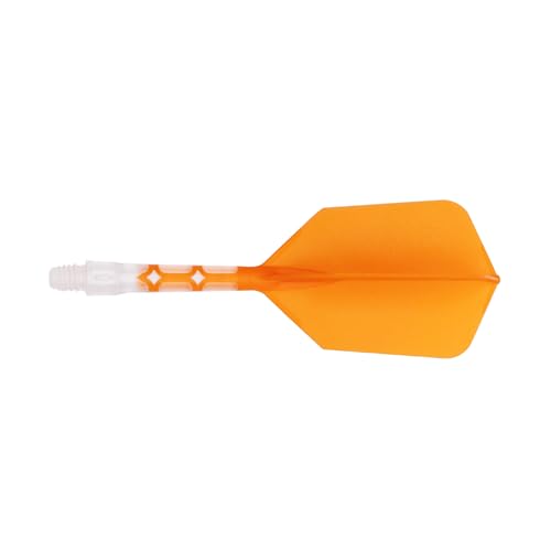 CUESOUL ROST T19 Integrated Dart Shaft and Flight Slim Shape M Size 28mm - color: Orange