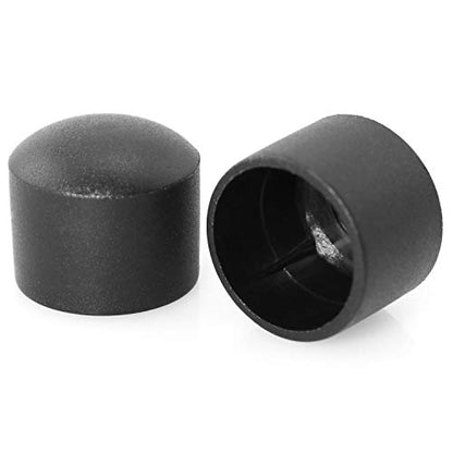 Foosball End Cap 30PCS 15.8mm Black Foosball Table Rod Safety Rubber End Caps Flexible Pipe Post Rubber Cover Tip Protectors