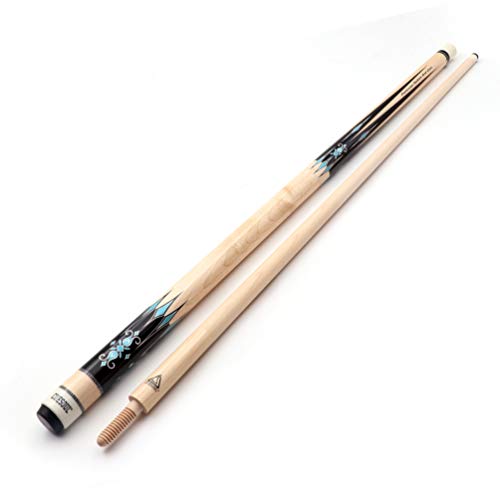 CUESOUL 3 Cushion Carom Billiard Cue Red 56inch Weight 18oz,Wooden Joint System - color: K-Star