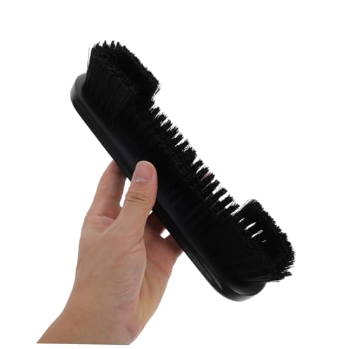 PRETYZOOM 1 Set Ergonomic Billiard Cleaning Brush Pool Table Rail Crevice Cleaner with Comfortable Wooden Handle for Dust Maintenance of Your Billiards Table