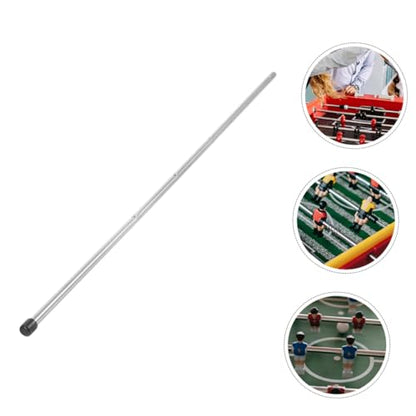 BESPORTBLE Football Table Metal Rod Replacement Pole for Table Soccer Machines Ergonomic Handle for Enhanced Grip Suitable for All Ages Easy Assembly Diameter