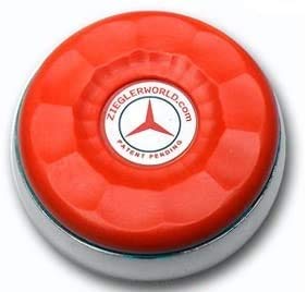 Zieglerworld Premium Table Shuffleboard Puck Weights Large Size 2 5/16 Available in 21 Colors + Booklet - 4 Pack - color: Orange