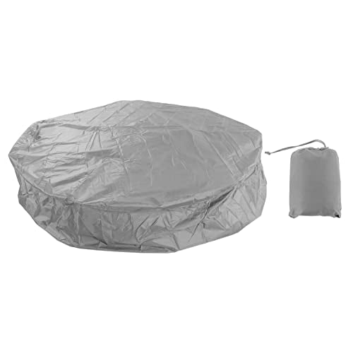 P ing Pong Table Cover Outdoor Water Proof, 190 Coating Dust Cover for Table Tennis, Drawstring Style (155X75x150cm), Ideal for Outdoor Courtyard (Grey) - color: Gray, size: 190*30cm