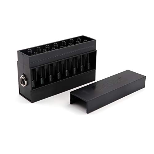 CUESOUL Touch-Point Soft Dart Tip Point with Touch Dart Case Tool for Dart Tip Replacement and Dart Tip Remove - color: Black