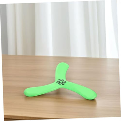 Yardwe 2pcs Soft Flying Toy for Boy -Resistant Boomerang Outdoor Sports Equipment for Family Fun at Parks and Beaches Encourages Active Play and Coordination