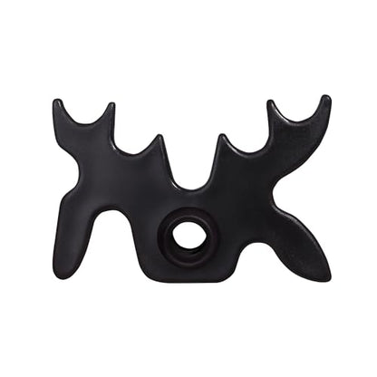 GSE Games & Sports Expert Black Plastic Slip-On Bridge Portable Moosehead Bridge Head, Pool Billiard Cue Bridge Head, Billiard Pool Cue Accessories for Pool Table - style: 1-Pack