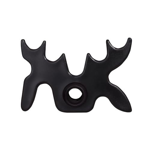 GSE Games & Sports Expert Black Plastic Slip-On Bridge Portable Moosehead Bridge Head, Pool Billiard Cue Bridge Head, Billiard Pool Cue Accessories for Pool Table - style: 1-Pack