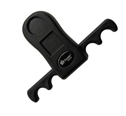 Portable Cue Stick Claw Rack Holds 4 Cues - color: Black