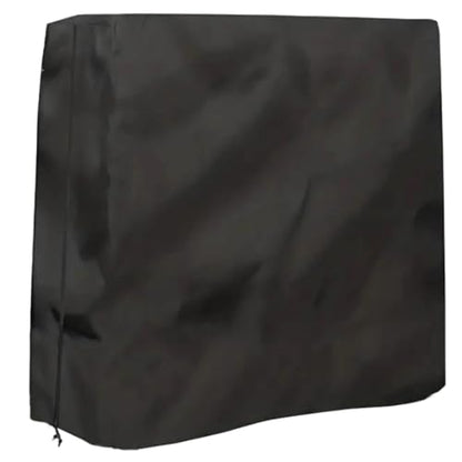 Waterproof Table Tennis Table Cover , 210D Oxford Fabric , Black , Heavy Duty with Zipper , for Indoor and Outdoor Ping Pong Tables , Dustproof and Snowproof
