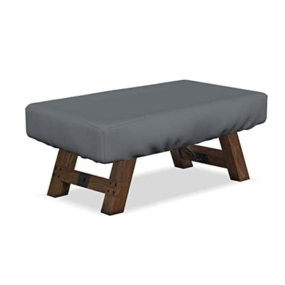 Covers & All Air Hockey Table Covers, Made of 12 Oz Waterproof & UV-Resistant Cover Max Fabric, Suitable for Indoors/Outdoors (88" W x 44" D x 15" H, Gray) - color: Grey